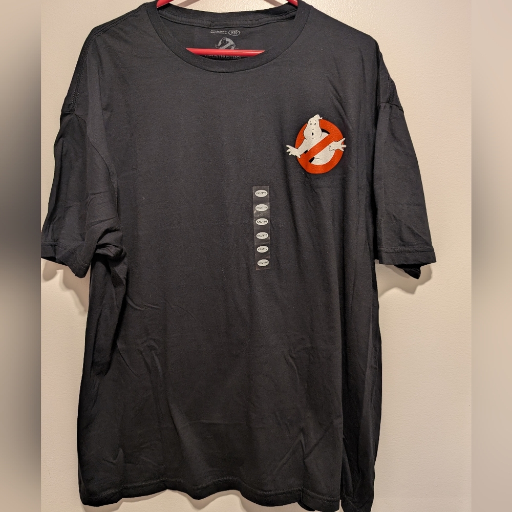 Ghostbusters Black T-Shirt Adult Size 2XL Brand New With Tag